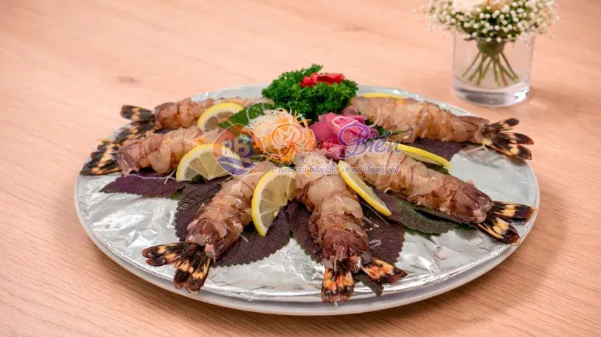 Tôm Sú Biển Shashimi